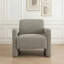Fauteuil d'appoint en chenille de la collection Glenda, 33 pouces