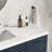 ARIEL Kelly 54 Single Sink Bathroom Vanity with Carrara Quartz Top-99405108
