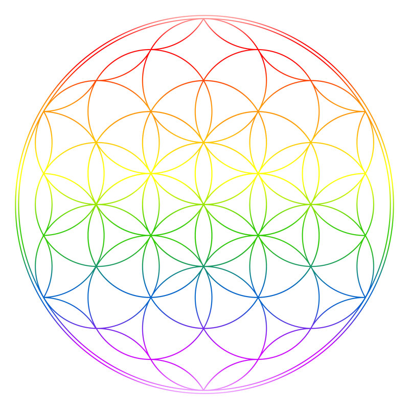 Buddhism Chakra Illustration - Wrapped Canvas Print, 51cm H x 51cm W x 3.8cm D