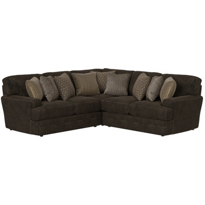 Upholstered L-Shaped Sectional Left Hand Facing