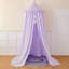 Large Children Bed Canopy pale purple Round Dome Girls Mosquito Net