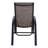 Outdoor Dining Armchair with Cushions