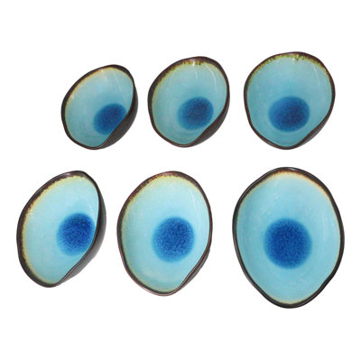 Pack Of 6 Blue Sky Aozora Kannyu Medium Dinner Salad Pasta Rice Bowls 27oz