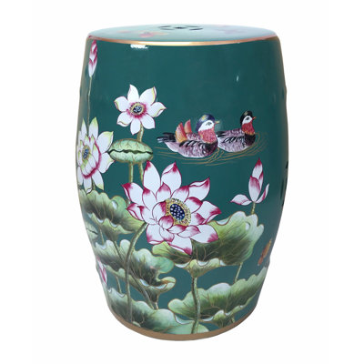 Ceramic Accent Stool