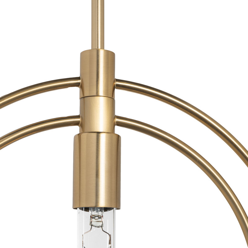 Nova 1 - Light Brass Single Pendant