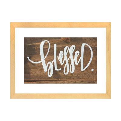 " Blessed "
