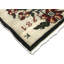 Tapis unique en laine noué à la main beige, rouge et gris des années 1960 de 4 pi 11 po x 8 pi 5 po