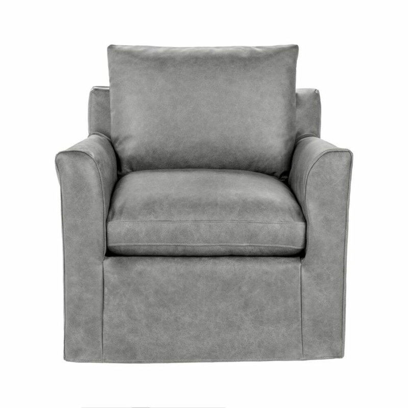Cassiano Swivel Armchair, El Paso Dove
