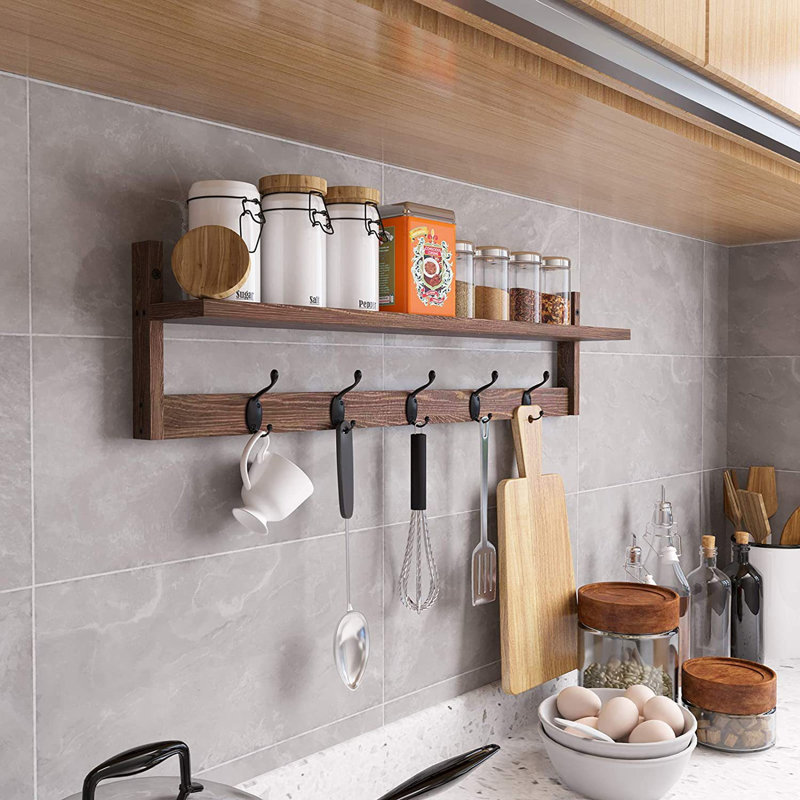 73.5cm Wall Mounted Clothes Rack
