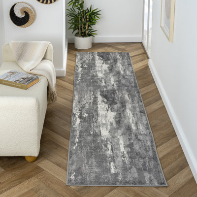 Tapis gris foncé Doland