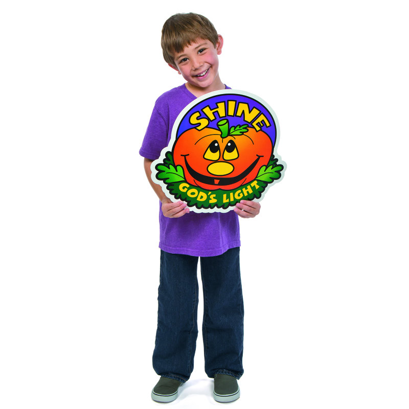 «Christian Pumpkin Cutouts» en carton