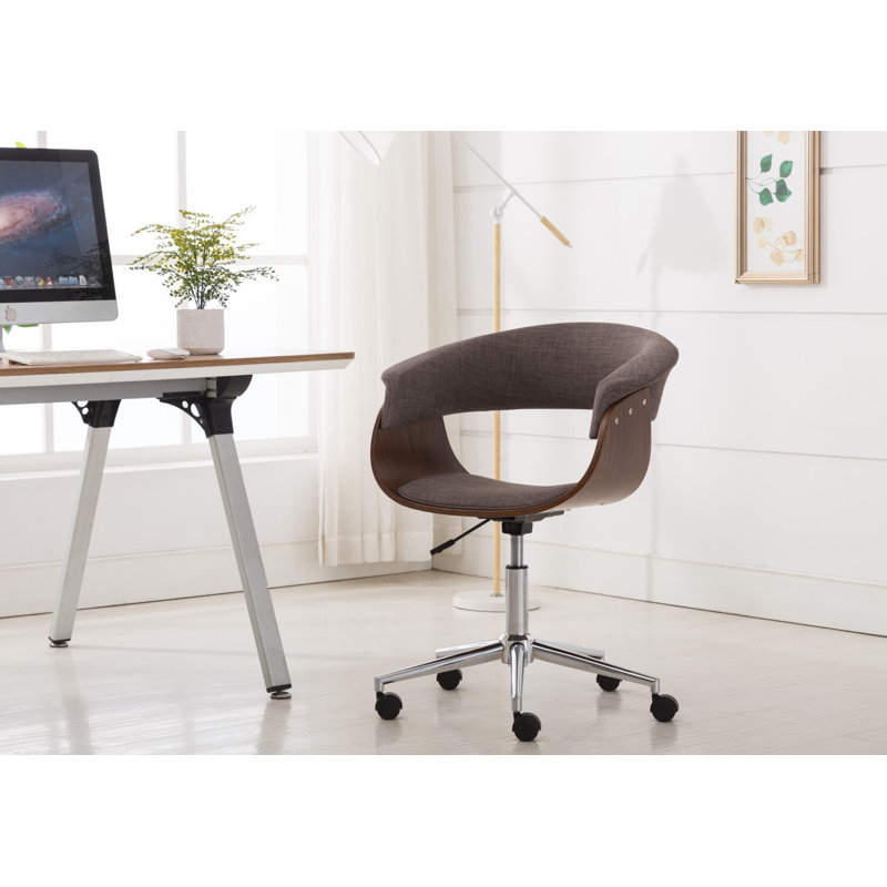 Polyester Blend Task Chair, Grey