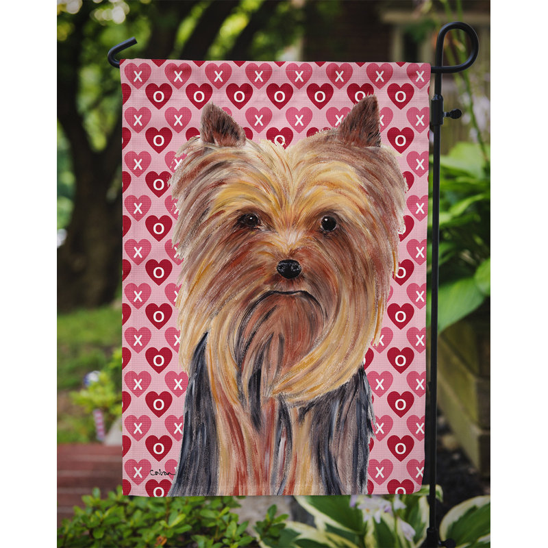 Drapeau de jardin Varastad, Yorkie