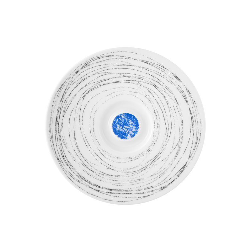 Porcelain Espresso Cup and Saucer