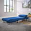 Lonara One Seater Upholstered Single Sofa Bed-1865704536