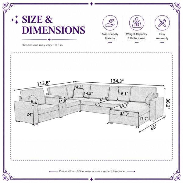 Dimensions du produit