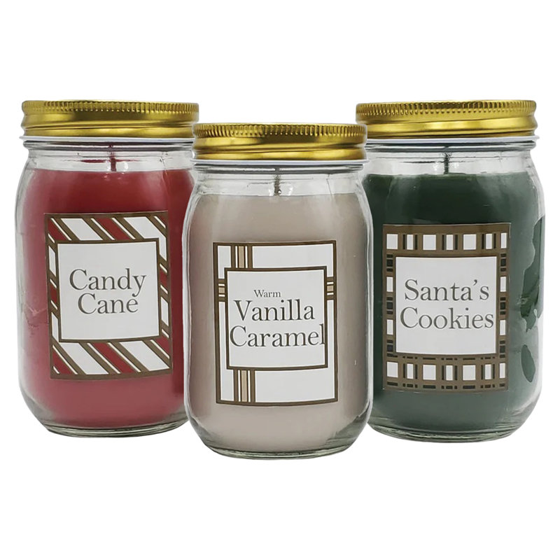 Holiday Sweets Scented Wax Candles Collection