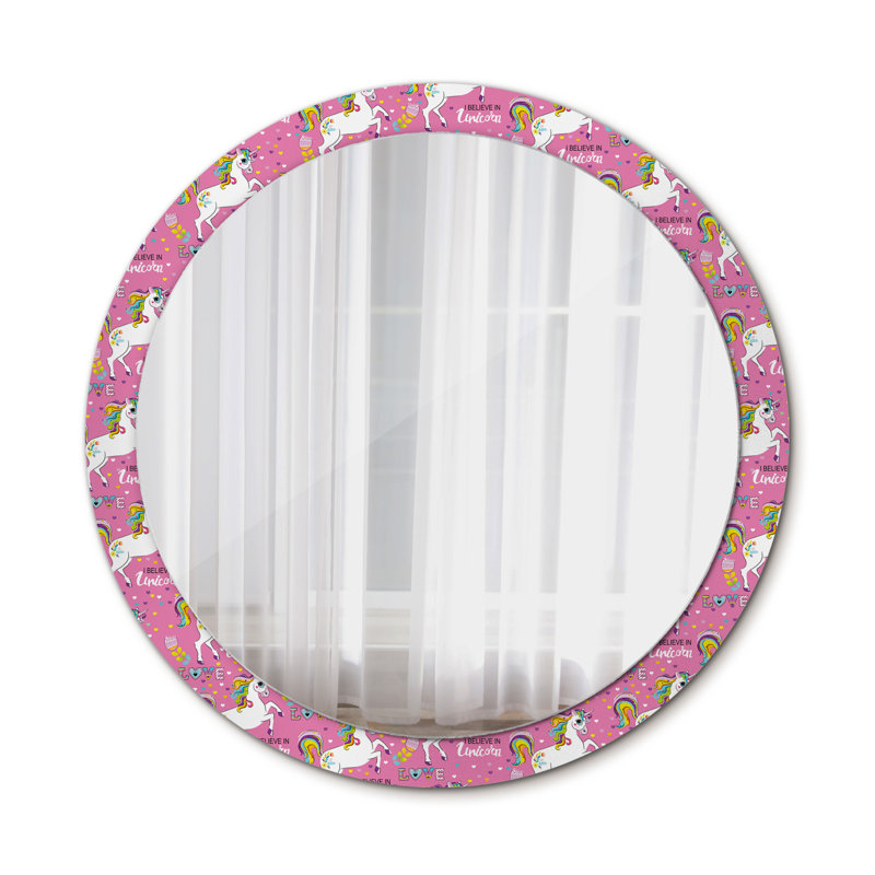 Huldar Glass Flat Wall Mirror
