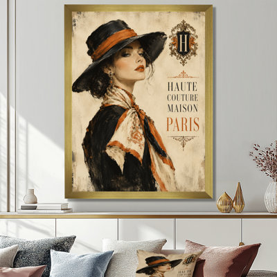 " Haute Couture Paris Portrait "