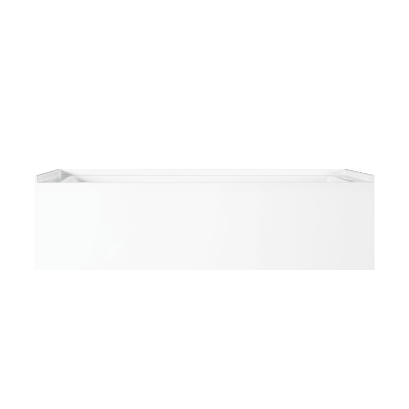Baignoire en alcôve Unity UATLN603220-R 60 po x 32 po x 20 po en acrylique avec bonde à droite, blanc (brillant), Oui
