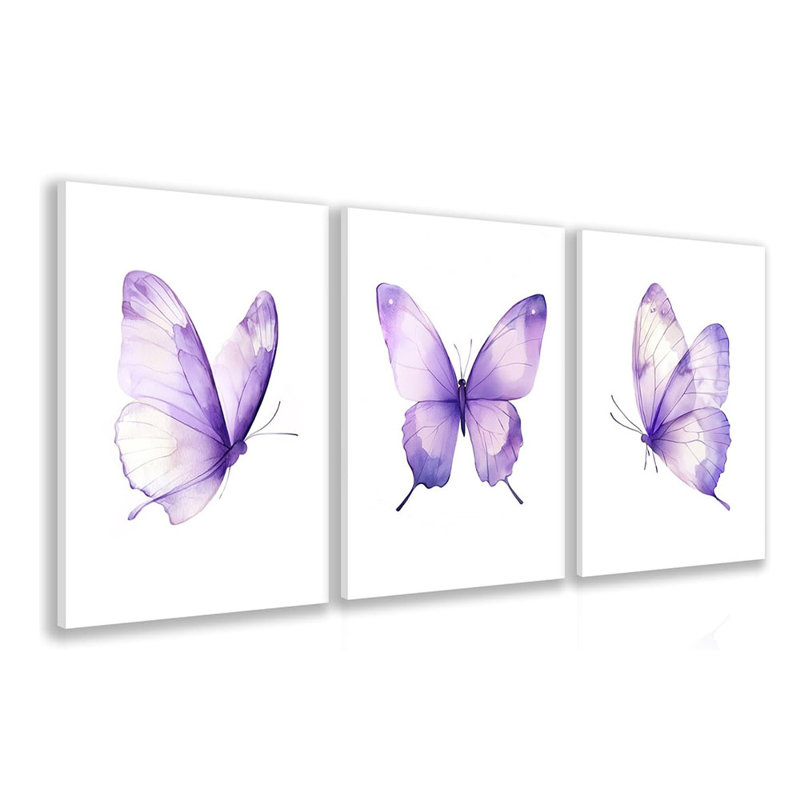 3 Piece Wrapped Canvas Set