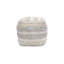 Pouf tressé 100% coton Grandcanyon, beige
