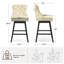 Solid wood swivel stool-354356430-354356427