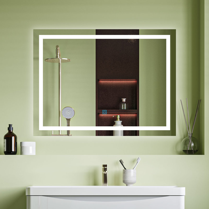 Maegan Rectangle Mirror, 100 cm x 80 cm