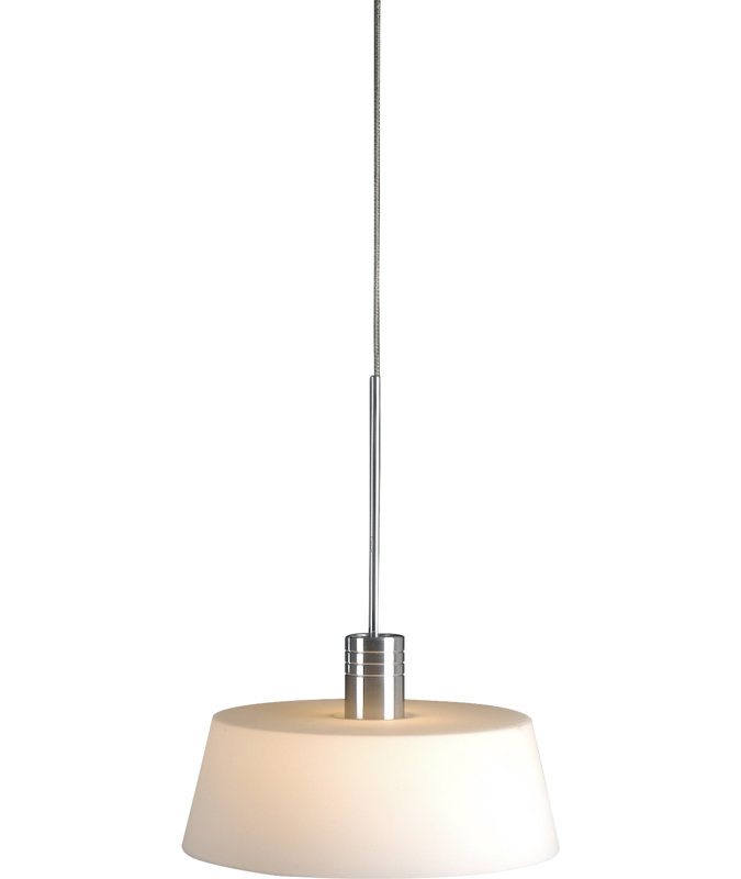 1 - Light Drum Pendant, White