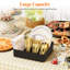 Range-assiettes en papier pour comptoir de cuisine, porte-ustensiles en plastique pour la fête, porte-ustensiles avec 7 compartiments, boîte à couverts pour couverts