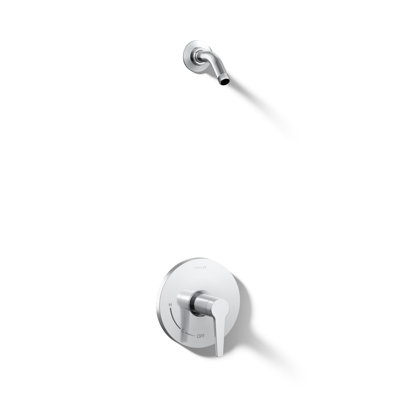 Pitch Rite-Temp Shower Trim Set, Less Showerhead
