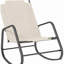 Siège relaxant, chaise berçante d'extérieur