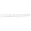 50cm H x 900cm W Silver Metal Gabion Wall-71309040