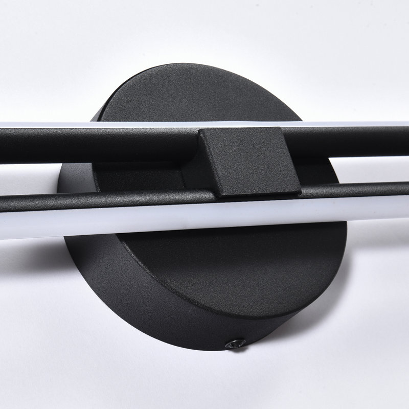 Shoji 2 - Light Dimmable LED Vanity Light, 6000K, Matte Black
