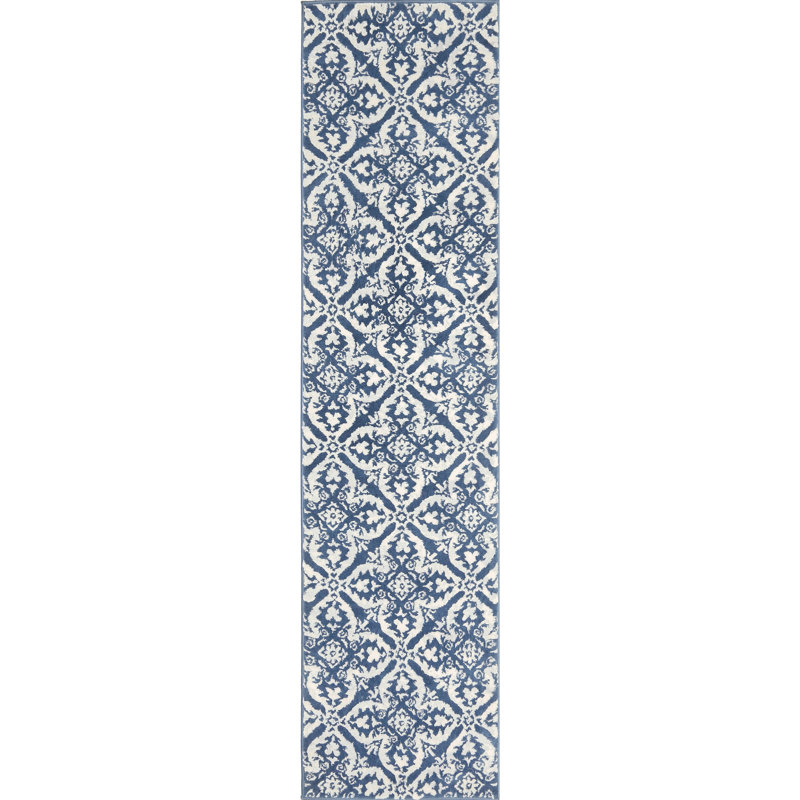 Aquilino Ikat Indoor Rug, Rectangle 1'9" x 7'2"