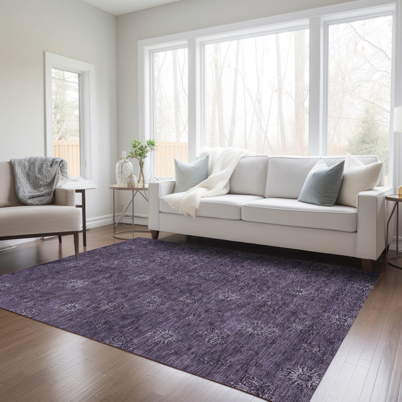 Tapis intérieur / extérieur Malchow avec envers antidérapant, Rectangle 9 pi x 12 pi