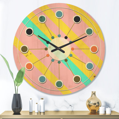 Solid Wood Wall Clock
