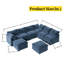 Canapé-lit modulaire 8 pièces avec rangement Mirod-842717893