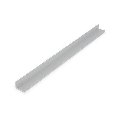 Outwater Alu888-S Satin Finish 1/2 Inch X 3/4 Inch X 1/16 Inch Aluminum Angle Moulding 72 Inch Lengths (Pack Of 18)