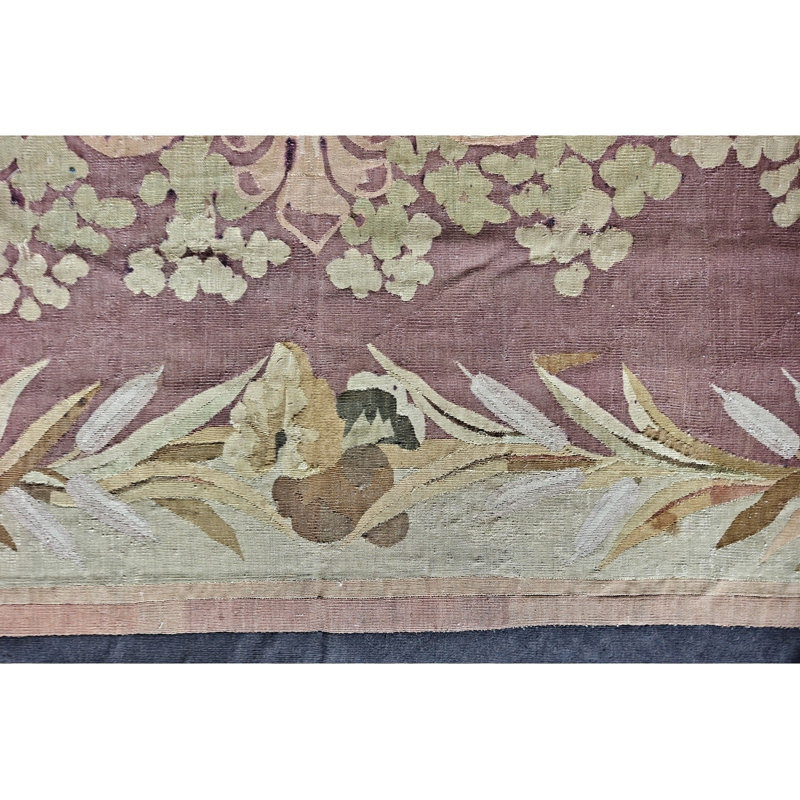 Tapis Aubusson Napoleon III 19ème siècle