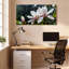 Ensemble de 1 tableau sur toile tendue « Fleur de magnolia sous la pluie »-1802654821