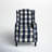 Celia Upholstered Manual Recliner with Classic Wing Back and Solid Vase-Shape Wooden Legs-1787077686