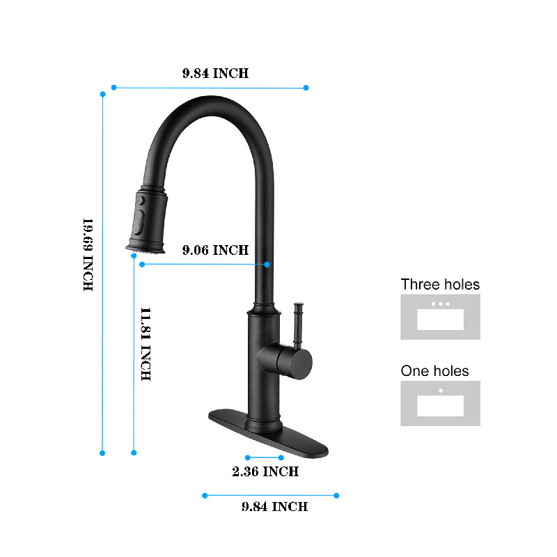AWZTOO Kitchen Faucet