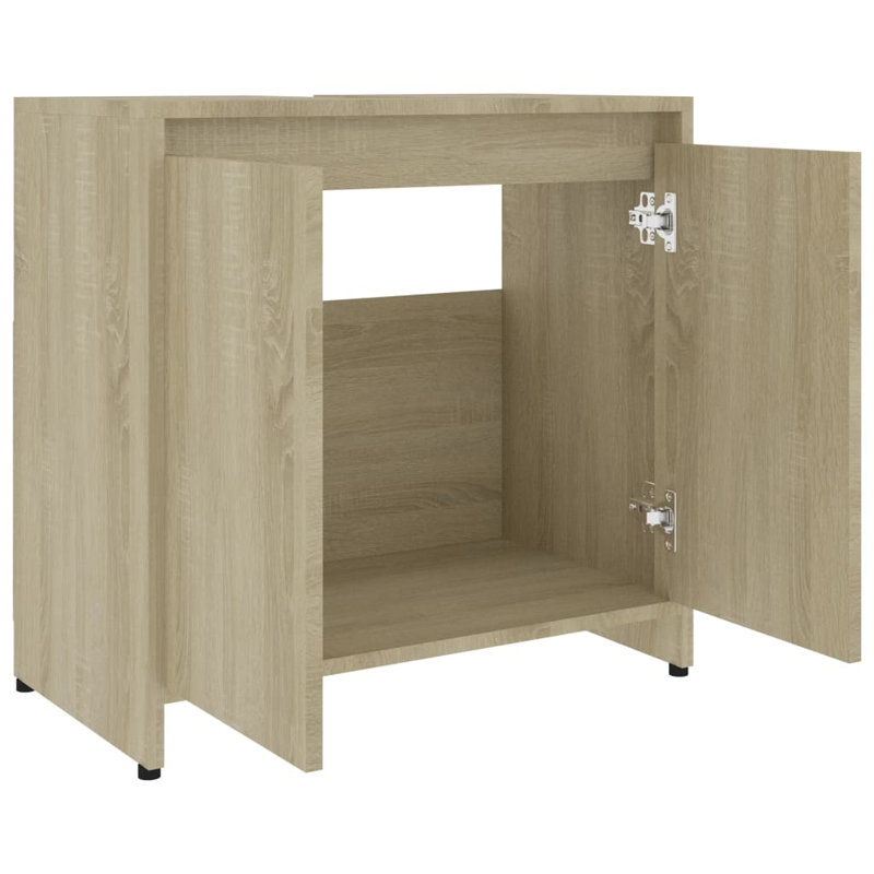 Aminda Bathroom Cabinet, Sonoma Oak