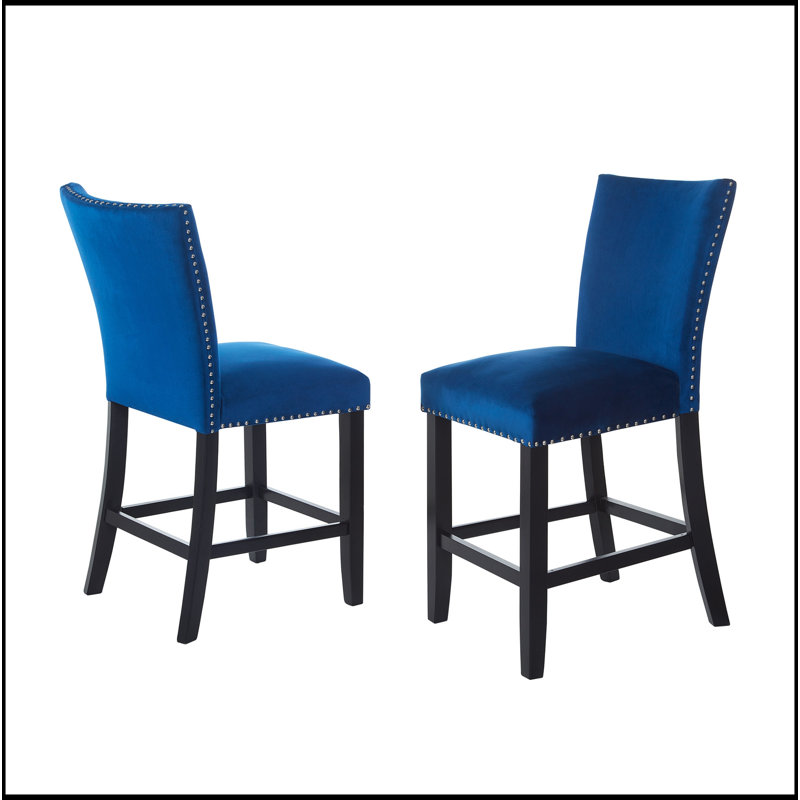 Fauteuil en velours 2pc
