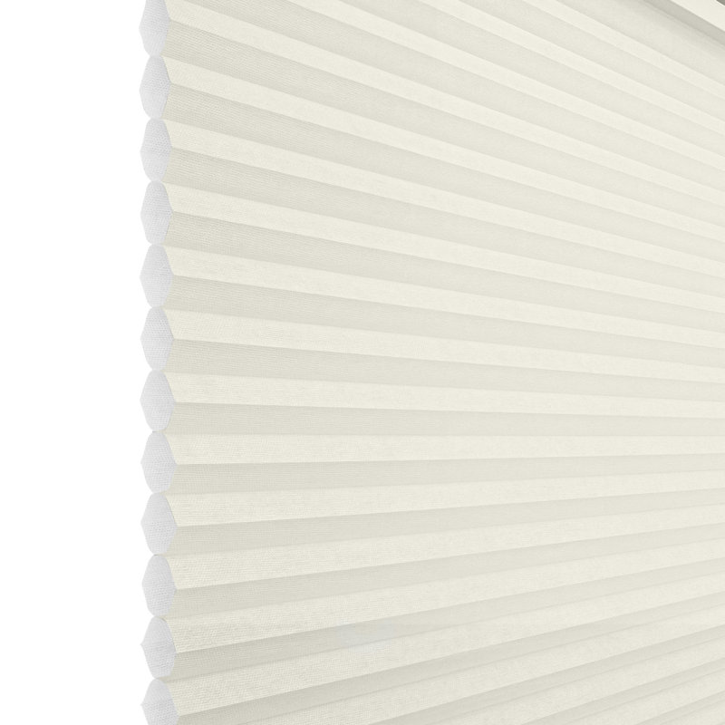 Cordless Semi Sheer Cellular Shade, Cream, 48''W x 48''L