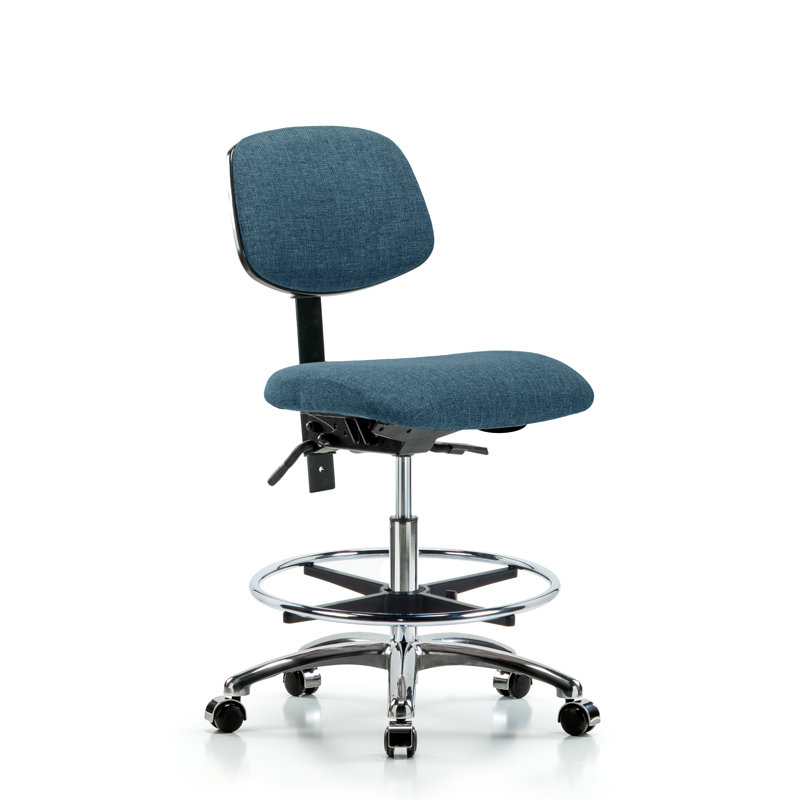 Task Chair, Casters, No, Blue