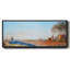 «The Plain of Colombes, White Frost» - toile encadrée-110600339