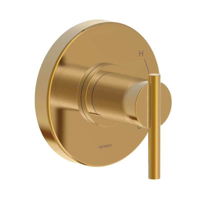 Parma Pressure Balance Diverter Shower Faucet Trim, Brushed Nickel