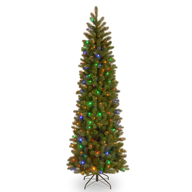 Sapin de Douglas filiforme avec lumières DEL bicolores Downswept Douglas Fir, H 6,5 pi